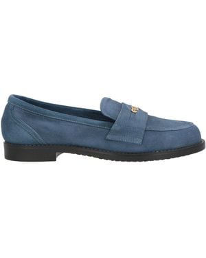 Baldinini Slate Loafers Leather - Blue