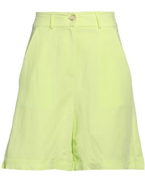 ELEONORA STASI Shorts & Bermuda Shorts Viscose, Linen - Green