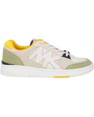 MICHAEL Michael Kors Light Sneakers Leather, Textile Fibers - Gray