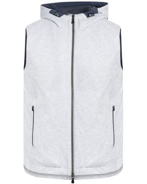 Fedeli Vest Cotton - Blue