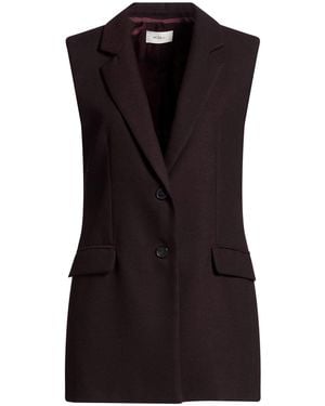 ViCOLO Plum Blazer Viscose, Polyester - Black