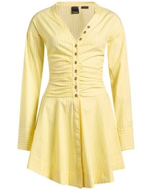 Pinko Robe Courte - Jaune