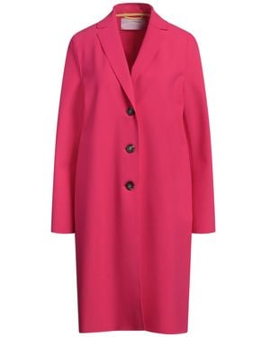 Harris Wharf London Overcoat & Trench Coat - Pink