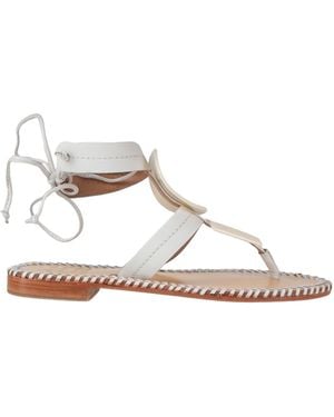 HADEL Thong Sandal - White