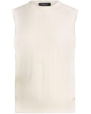 Fabiana Filippi Sweater Virgin Wool, Silk, Cashmere - Natural