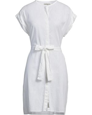 Fred Mello Mini Dress Cotton, Linen - White