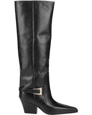 Paris Texas Boot Calfskin - Black
