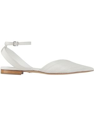 Giorgio Fabiani Ballet Flats Leather - White