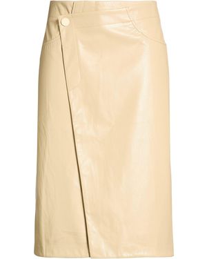 Liviana Conti Midi Skirts - Natural