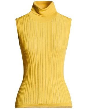 Grifoni Marigold Turtleneck Virgin Wool - Yellow