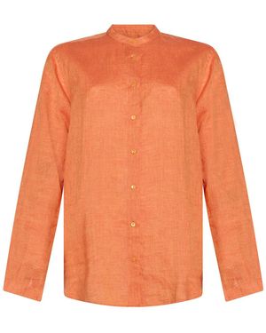 Xacus Shirt Linen - Orange