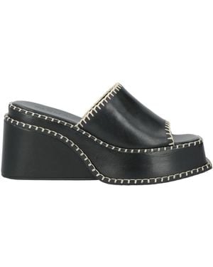 FARM Rio Sandals Leather - Grey