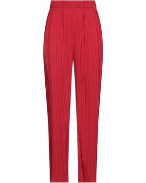 Alpha Studio Trousers Polyester - Red