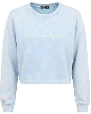 TRUE RELIGION Sudadera - Azul