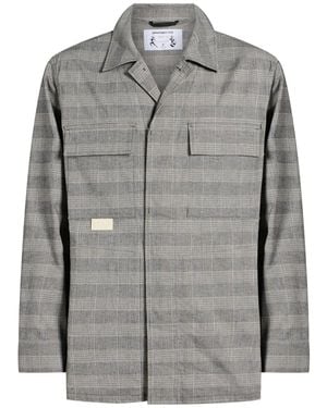 Department 5 Jacket Polyester, Virgin Wool, Elastane - Grey