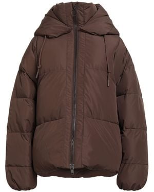 Embassy of Bricks and Logs Puffer - Brown