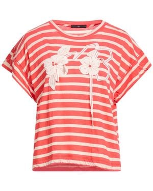 High Introduce T-Shirt Cotton, Linen - Pink