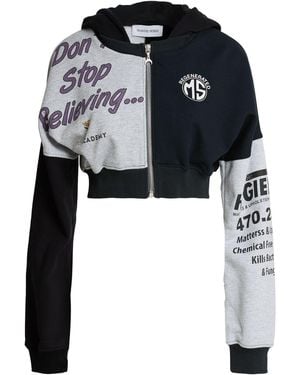 Marine Serre Sweatshirt Cotton, Polyester - Black