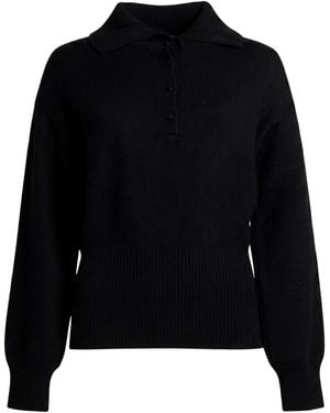 ViCOLO Sweater Viscose, Polyester, Nylon - Black