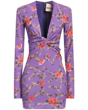 Aniye By Mini Dress Polyester, Elastane - Purple