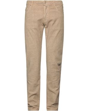 Jacob Cohen Sand Pants Cotton, Elastane, Polyester - Natural
