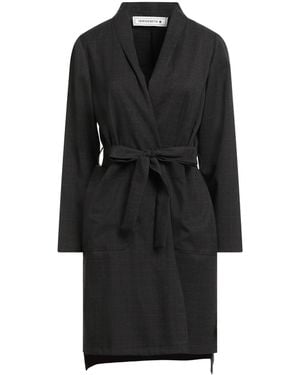 Shirtaporter Overcoat & Trench Coat Polyester, Viscose, Elastane - Black