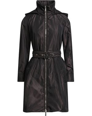 Moorer Overcoat & Trench Coat Polyester - Black