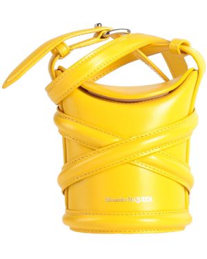McQueen Bolso Con Bandolera - Amarillo