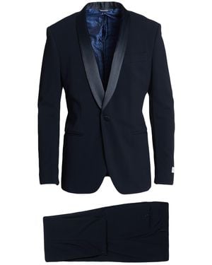 Tombolini Suit Viscose, Elastane - Blue