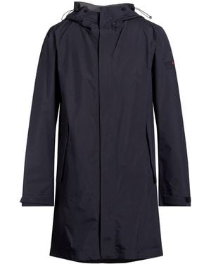 Peuterey Midnight Overcoat & Trench Coat Polyester - Blue