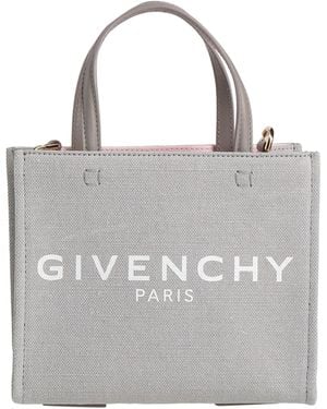 Givenchy Handbag Cotton, Linen, Polyurethane - Grey