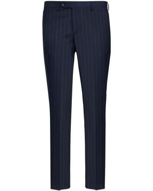 Barbati Pants Pes, Wool, Viscose, Elastane - Blue