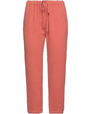 Honorine Rust Pants Cotton - Red