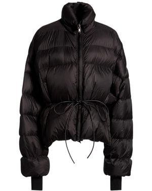 Rick Owens Doudoune Plumes Ou Synthétique - Noir