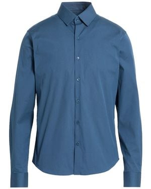 Sandro Shirt Cotton, Polyamide, Elastane - Blue