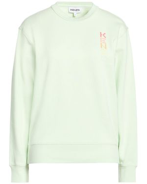 KENZO Sweatshirt Cotton, Elastane, Polyester - Green