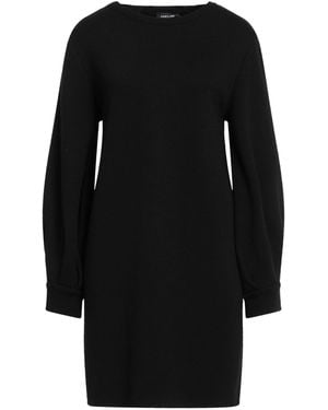 Anneclaire Mini Dress Virgin Wool, Cashmere, Polyamide, Elastane - Black