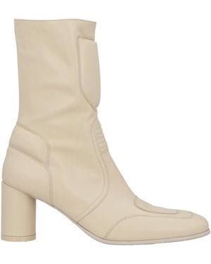 MM6 by Maison Margiela Ankle Boots - Natural
