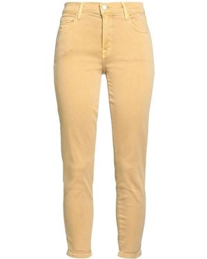 J Brand Jeans Cotton, Polyester, Elastane - Natural