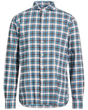 Agho Shirt Cotton - Blue