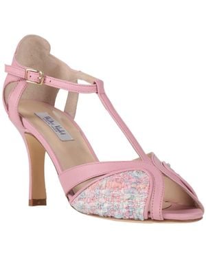 Walter Violet Pumps Leather, Textile Fibers - Pink