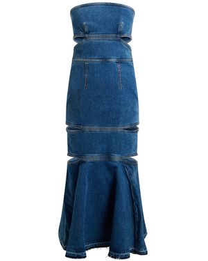 McQueen Midi Dress - Blue