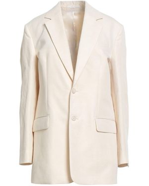 Filippa K Blazer Linen, Organic Cotton - Natural