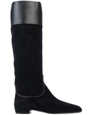 Roger Vivier Boot Leather - Black