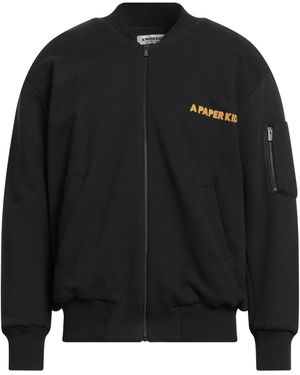 A PAPER KID Sweatshirt Cotton - Black