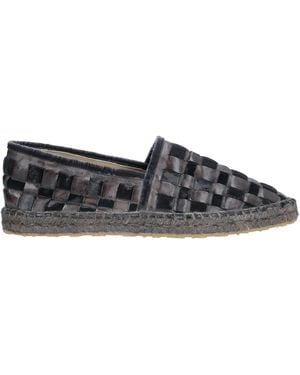 Preventi Midnight Espadrilles Soft Leather - Gray