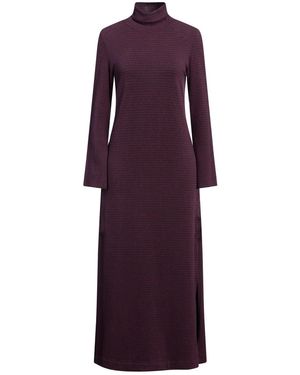 Zhelda Maxi Dress Cotton, Acrylic, Polyester, Polyamide, Elastane - Purple