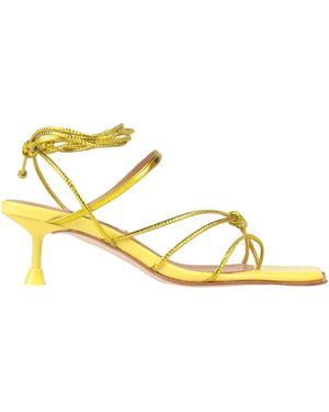 Miista Thong Sandal - Metallic