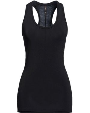Manila Grace Tank Top Viscose, Elastane - Black