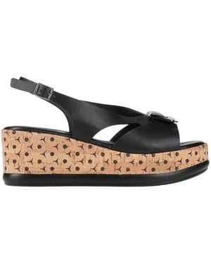 Melluso Sandals Leather - Black